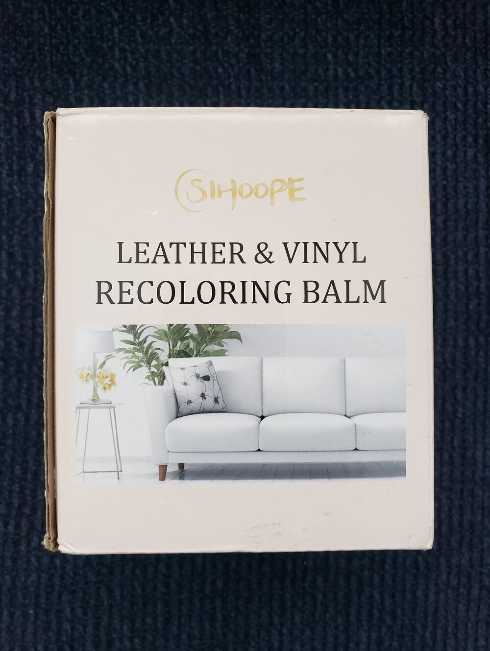 White Leather & Vinyl Recoloring Balm
